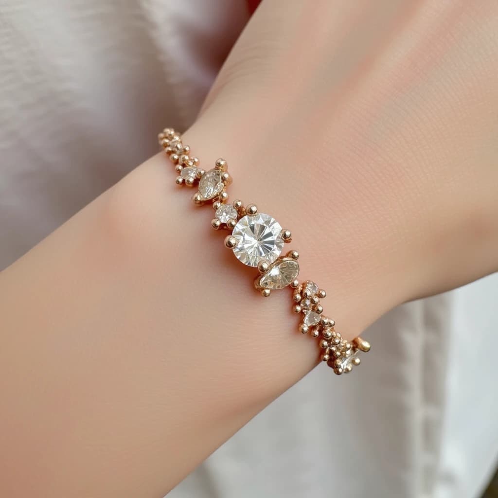 AI Designed | Starlight Crystal Bracelet