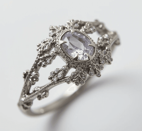 AI Rendered | Amethyst Lace Ring