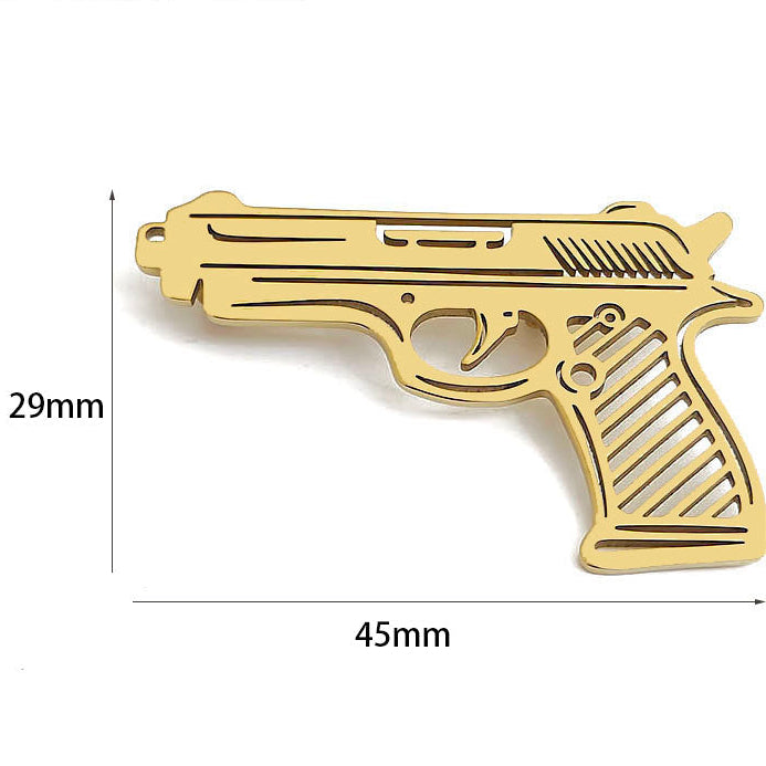 Pistol Brooch Pin