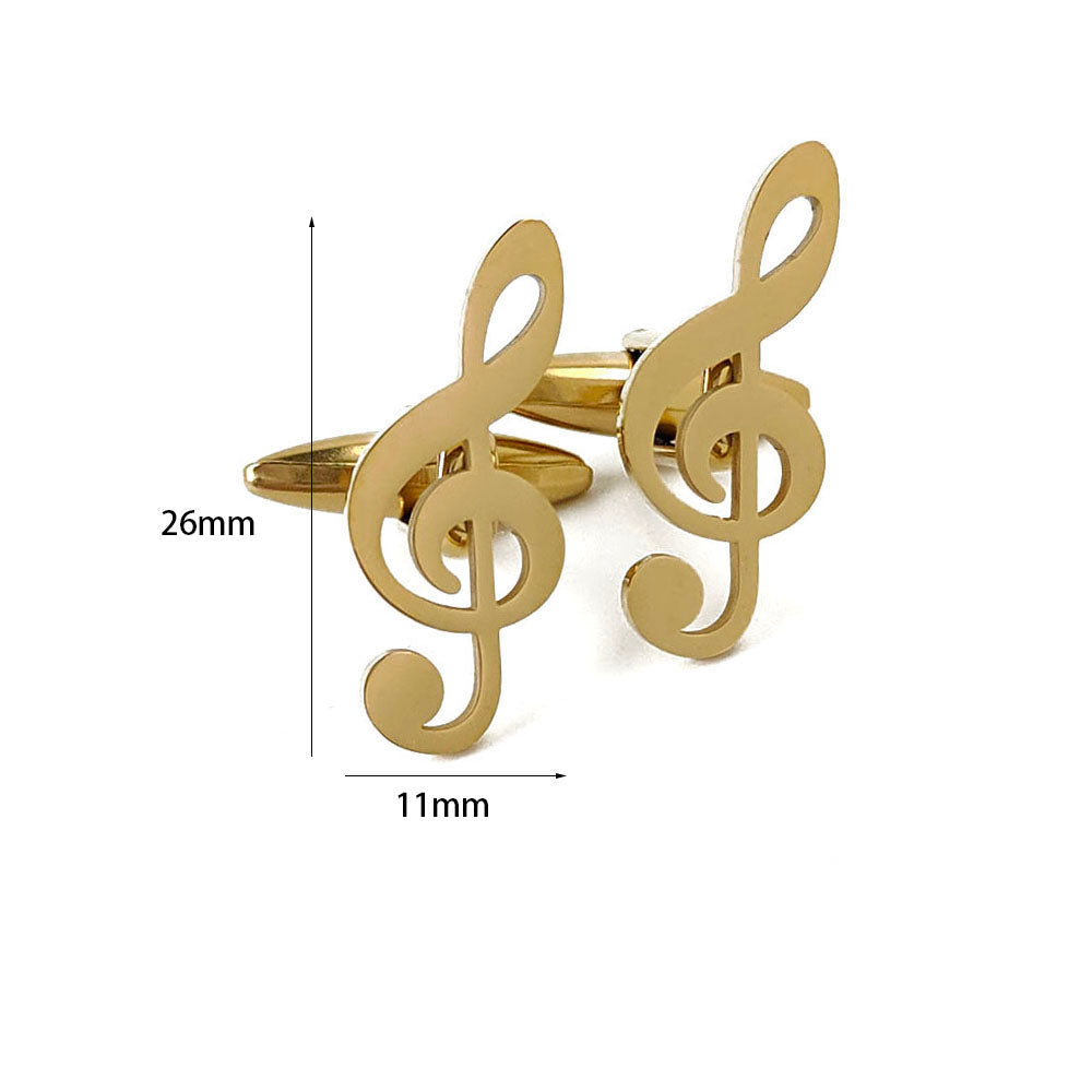 Treble Clef Cufflinks