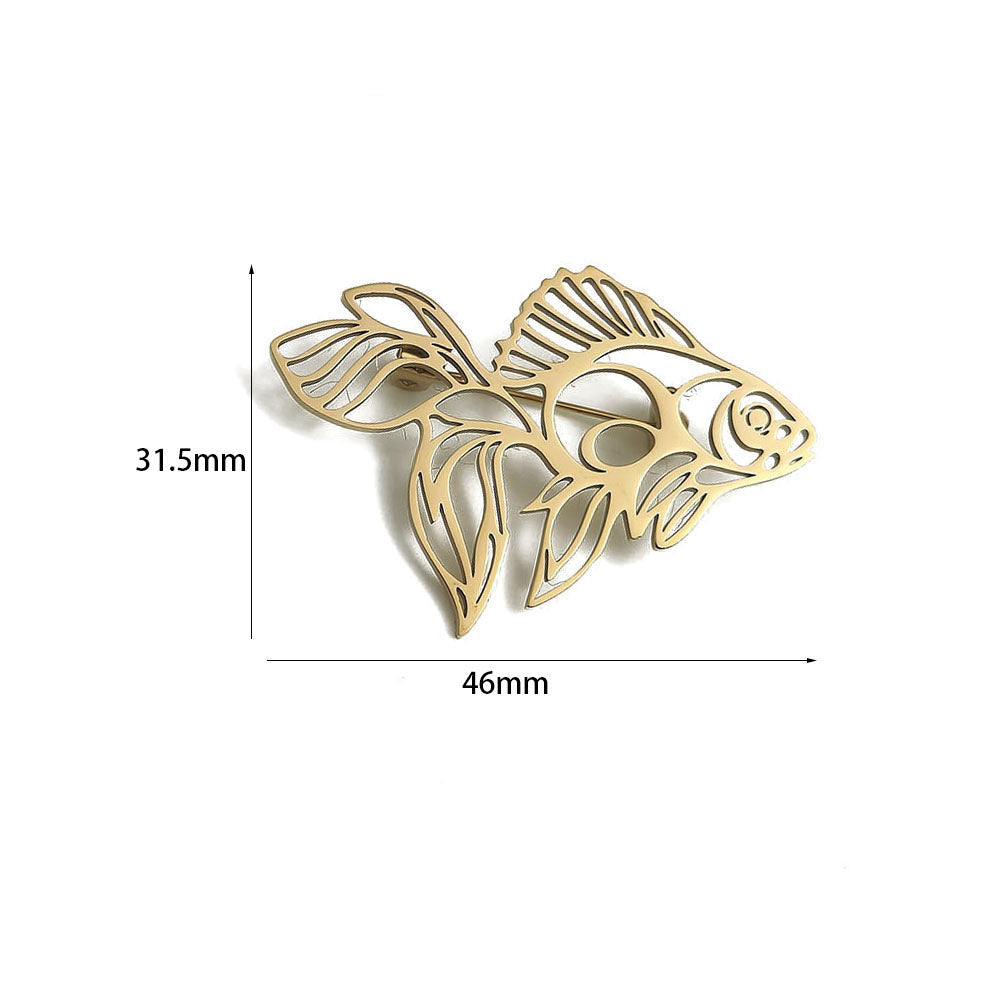 Fish Brooch Pin