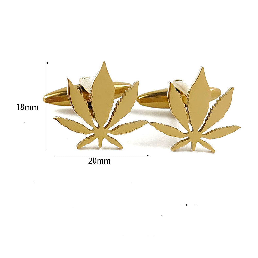 Leaf Cufflinks