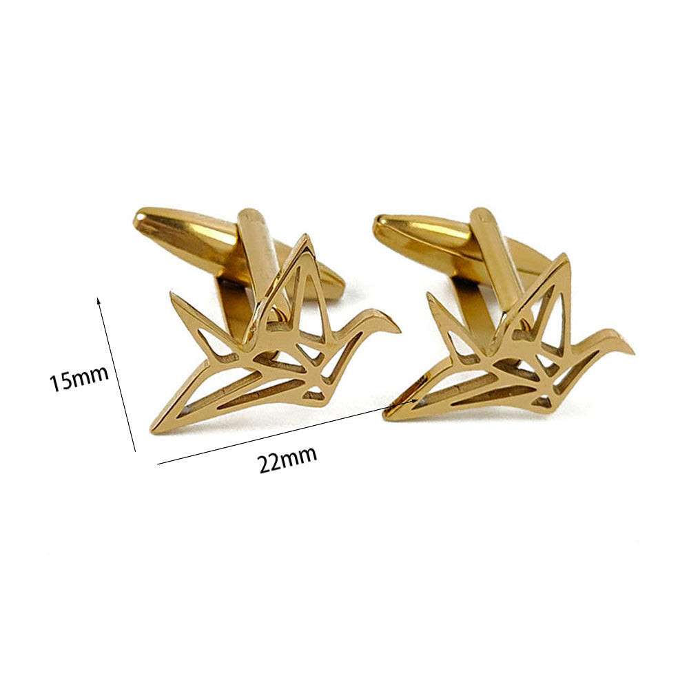 Paper Crane Cufflinks