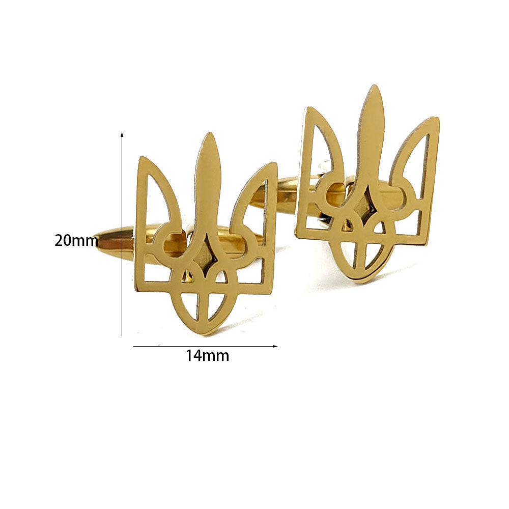 Ukraine Symbol Cufflinks