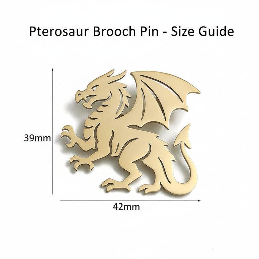 Pterosaur Brooch Pin