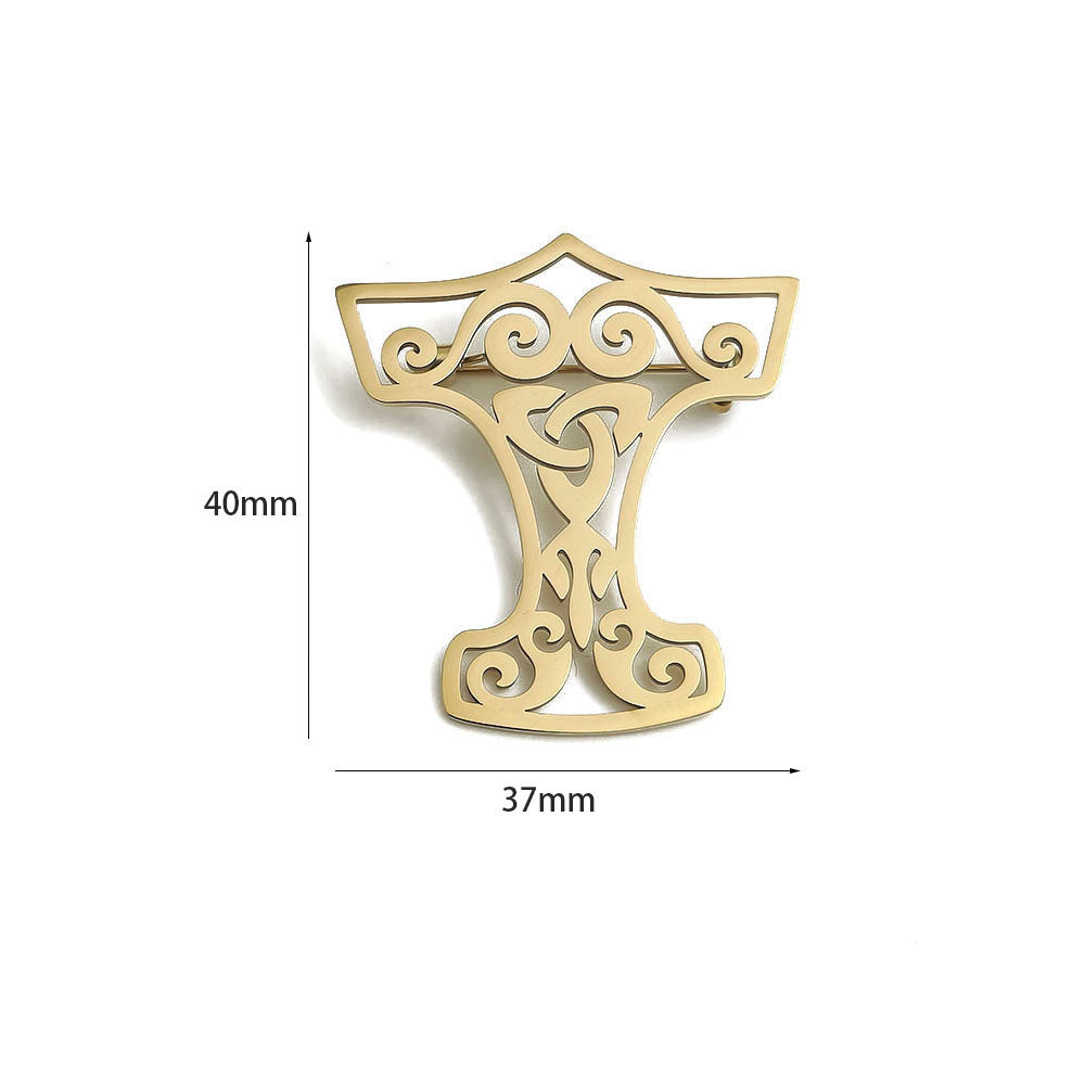 Celtic Knot Brooch Pin