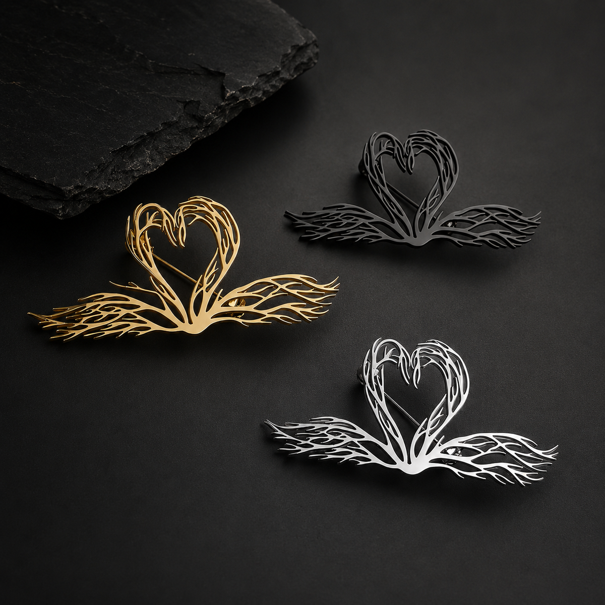 Swan Brooch Pin