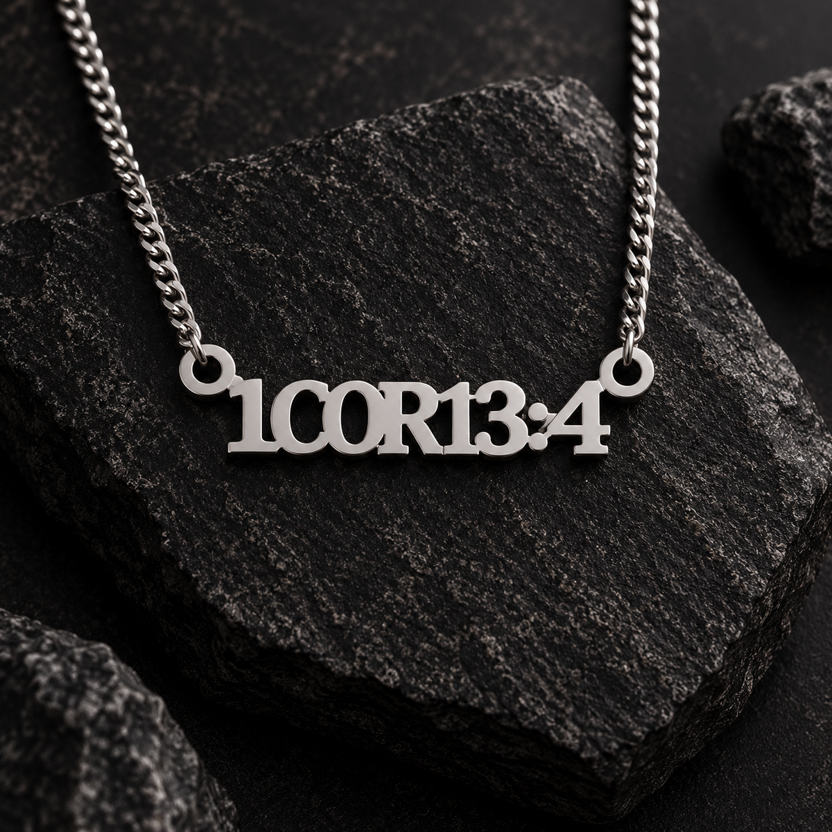 1 Corinthians 13:4 Necklace