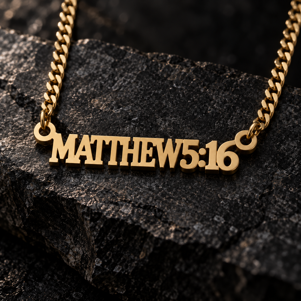 Matthew 5:16 Necklace