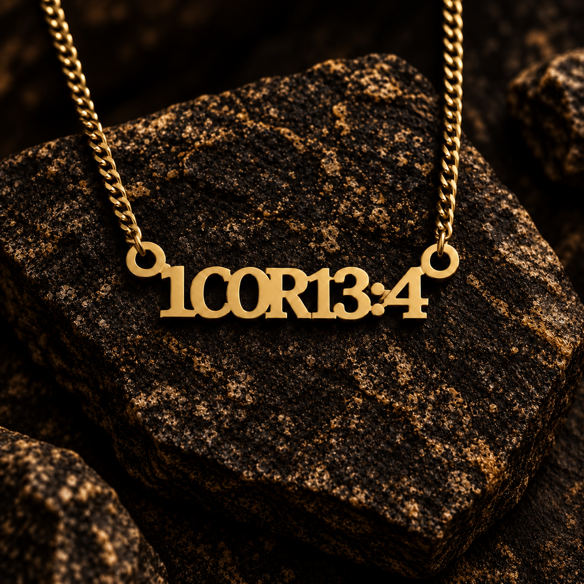 1 Corinthians 13:4 Necklace