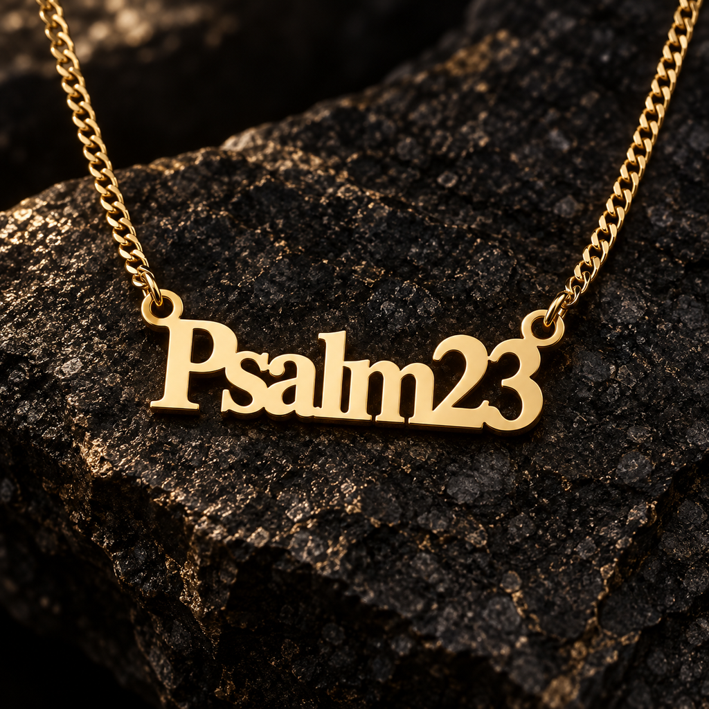 Psalm 23 Necklace