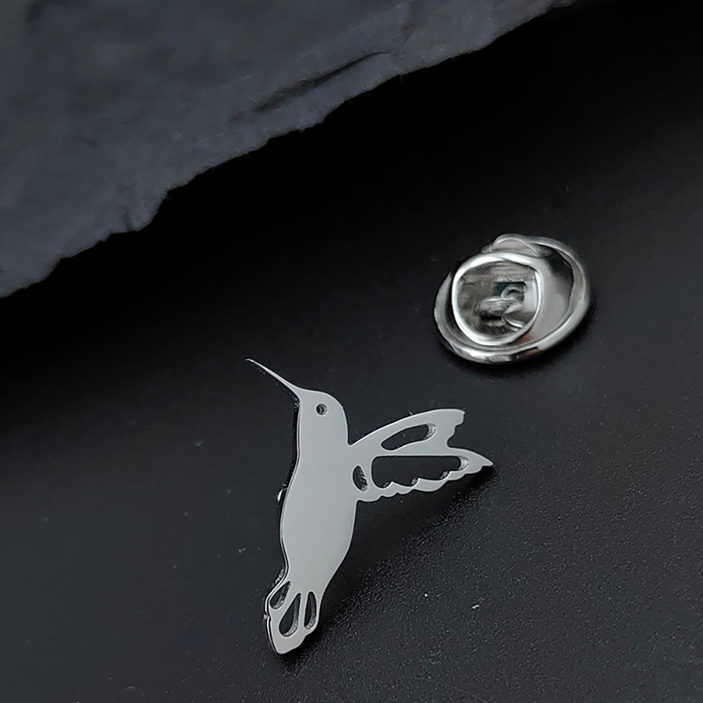 Hummingbird Brooch Pin