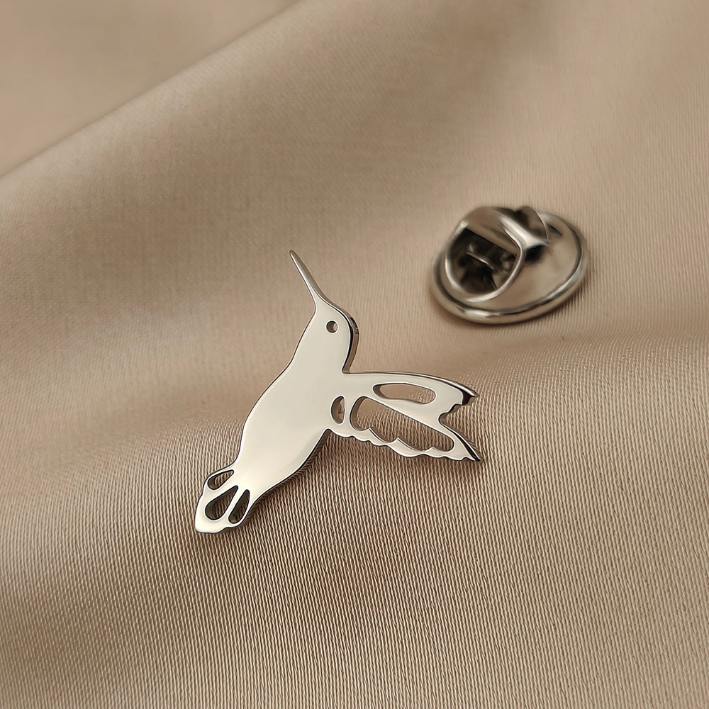 Hummingbird Brooch Pin