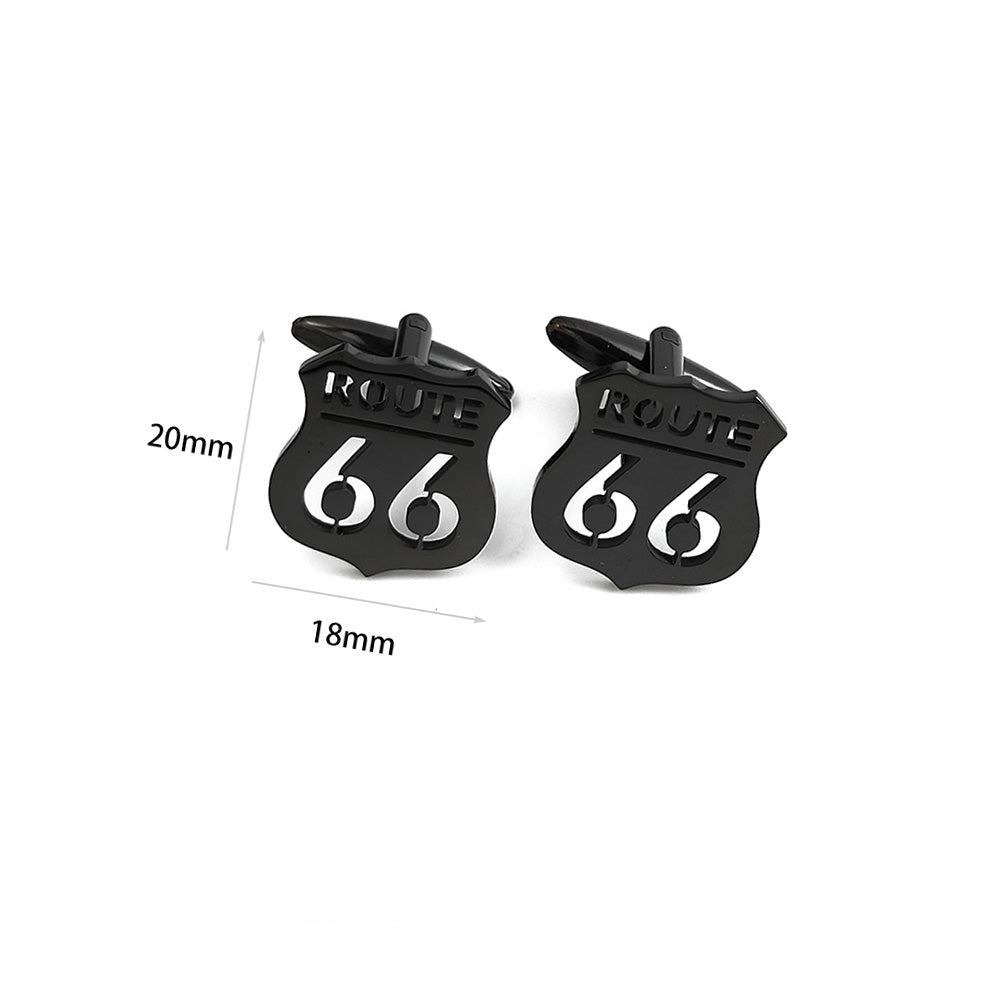 Route 66 Cufflinks