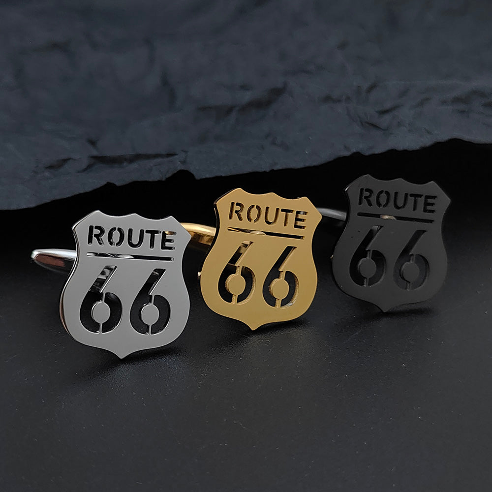 Route 66 Cufflinks