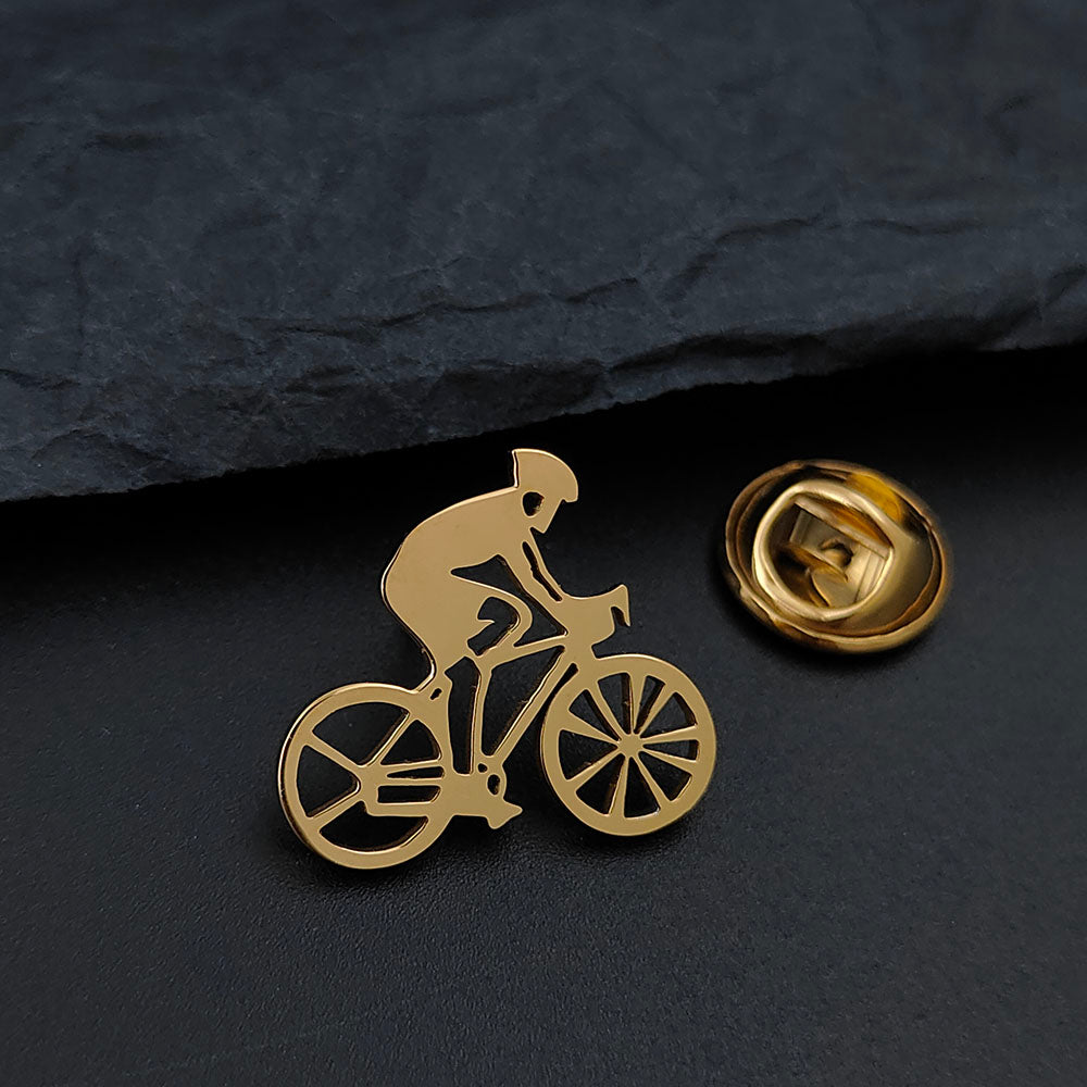 Bicycle Brooch Pin