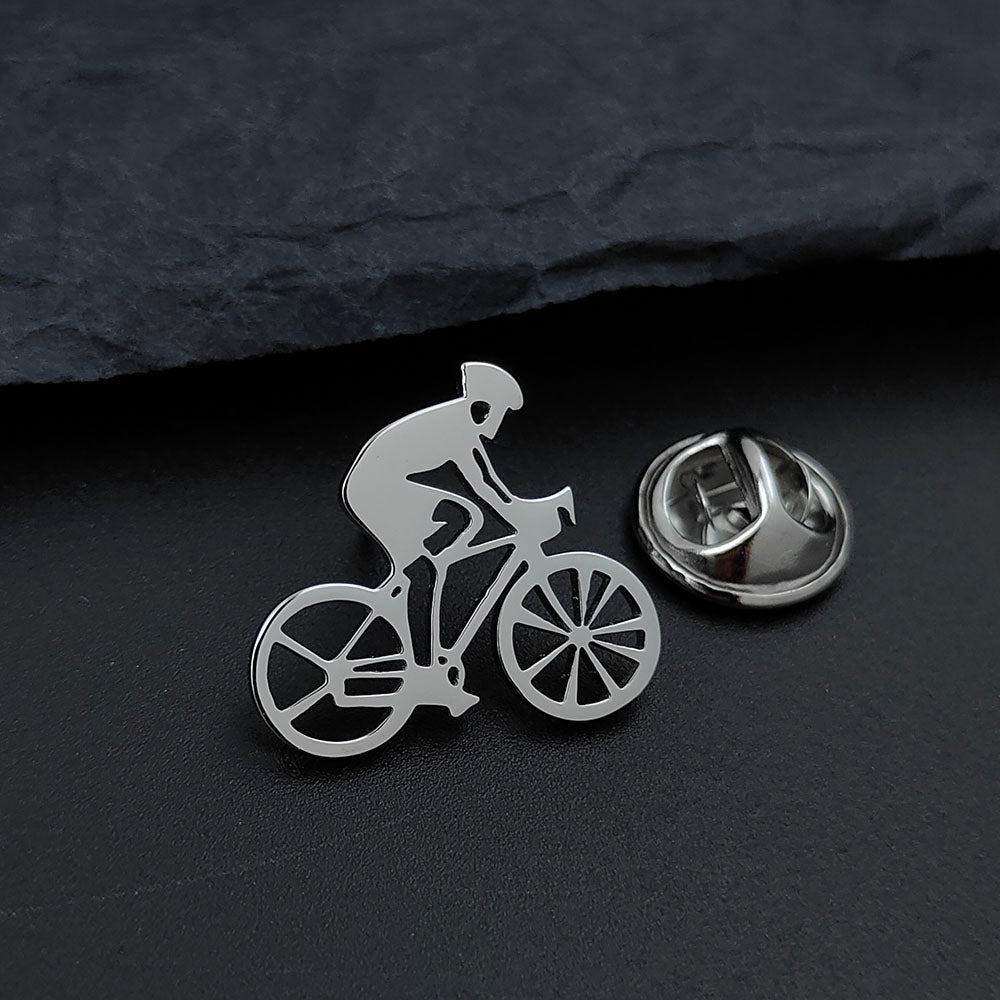 Bicycle Brooch Pin