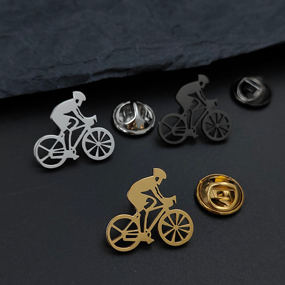 Bicycle Brooch Pin