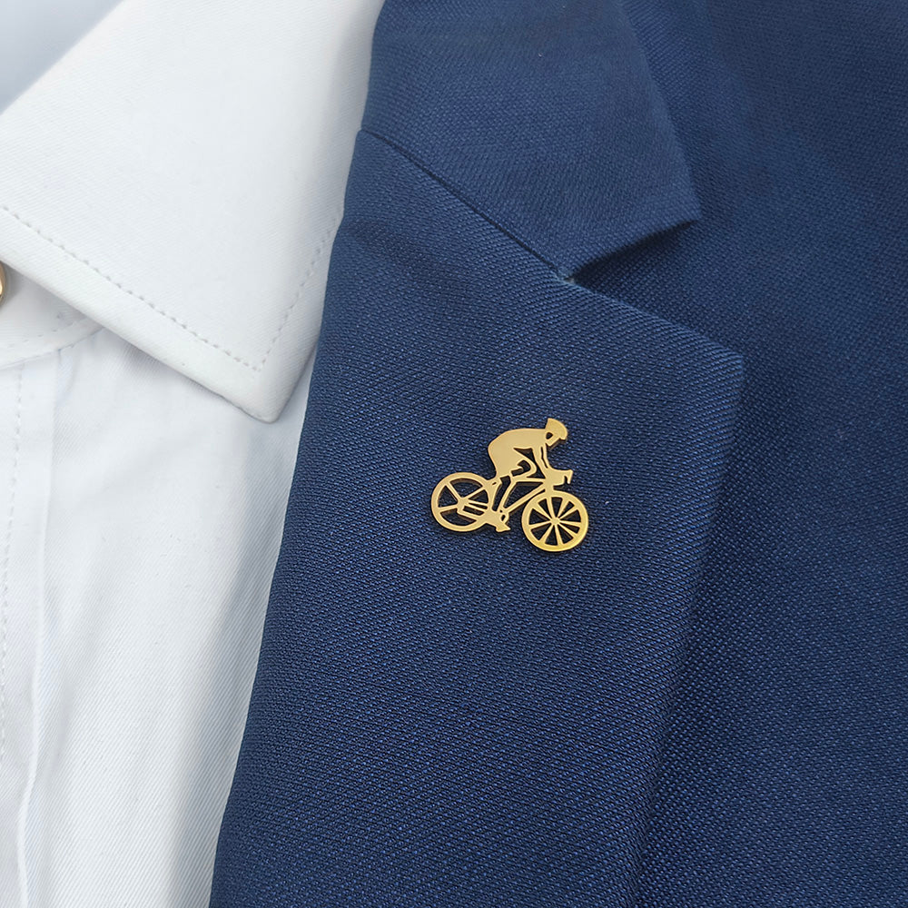Bicycle Brooch Pin