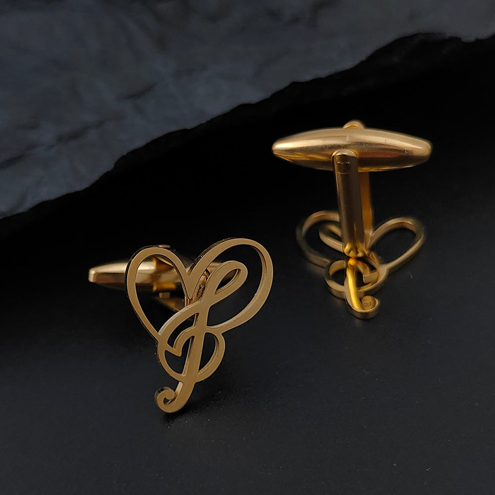 Music Heart Cufflinks
