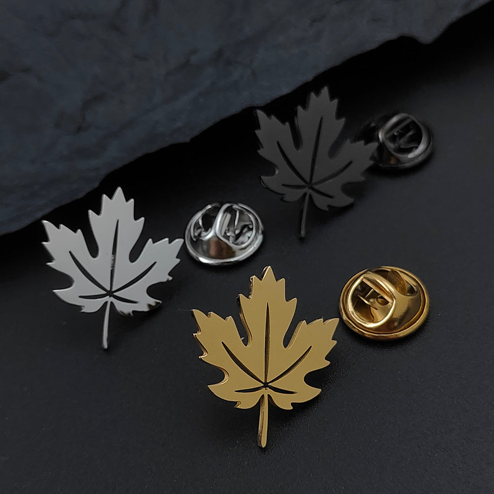 Maple Leaf Brooch Pin