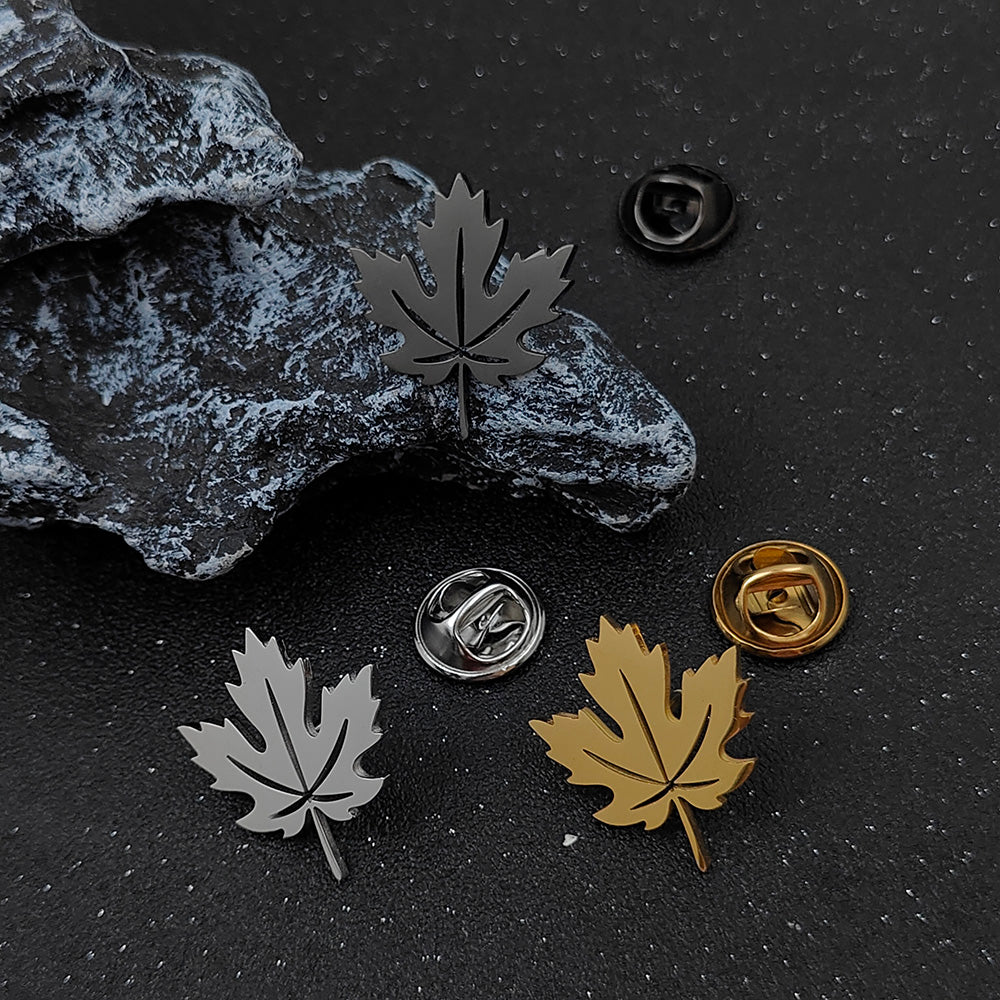Maple Leaf Brooch Pin