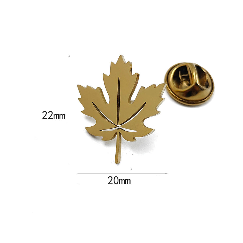 Maple Leaf Brooch Pin