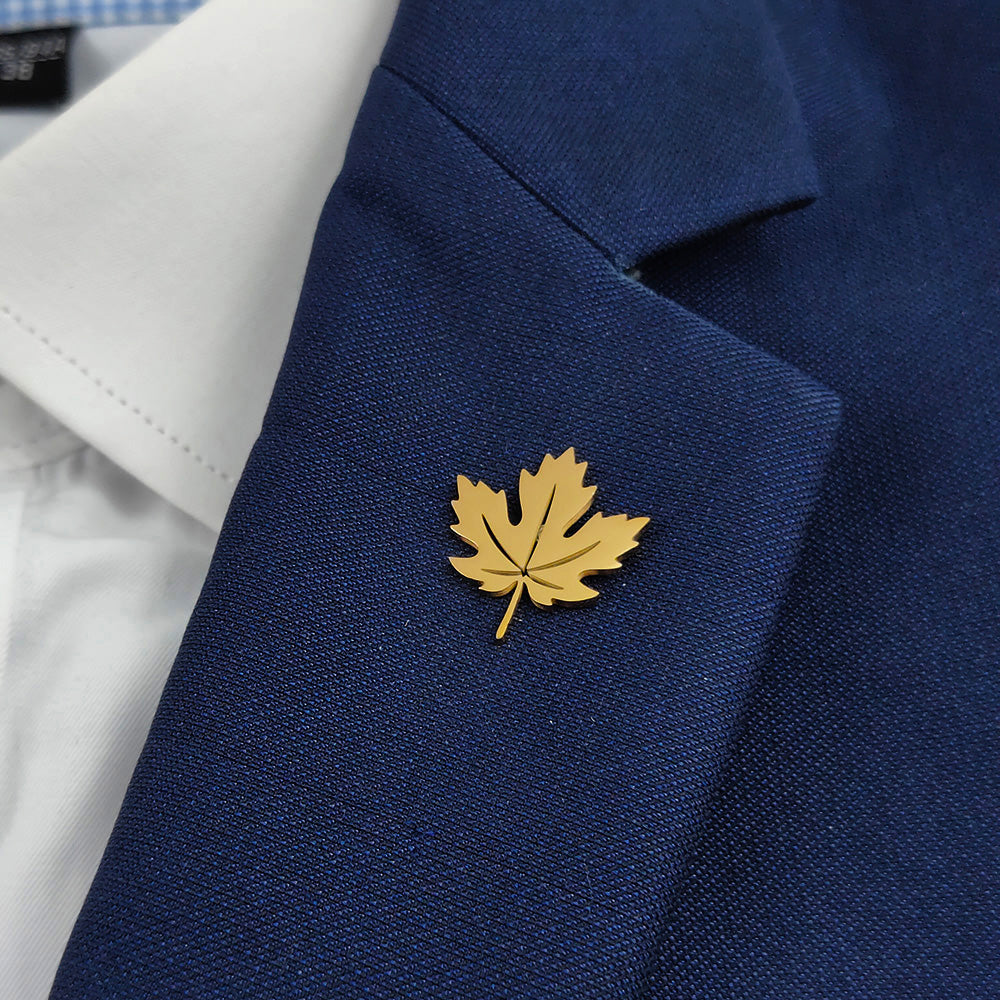 Maple Leaf Brooch Pin