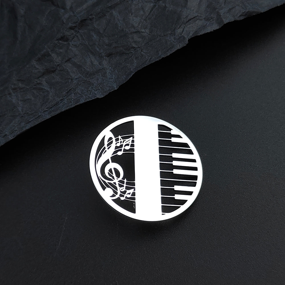 Piano Brooch Pin