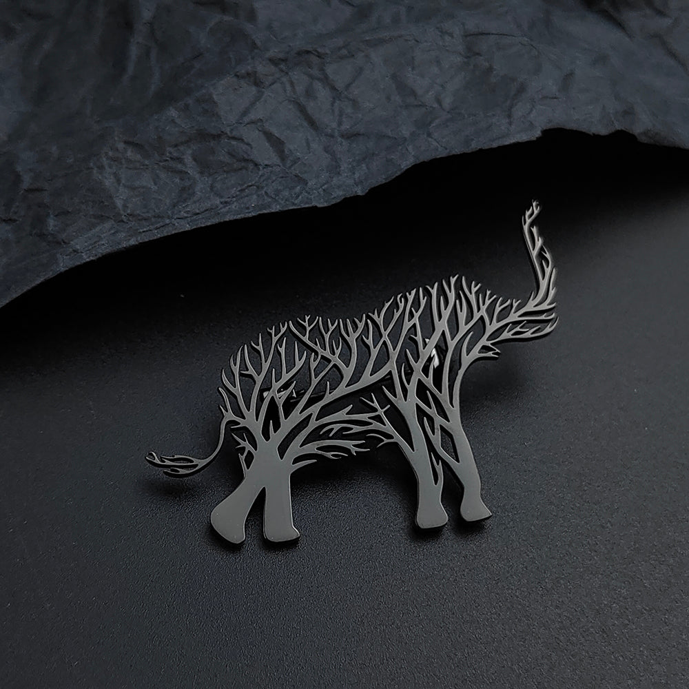 Elephant Brooch Pin