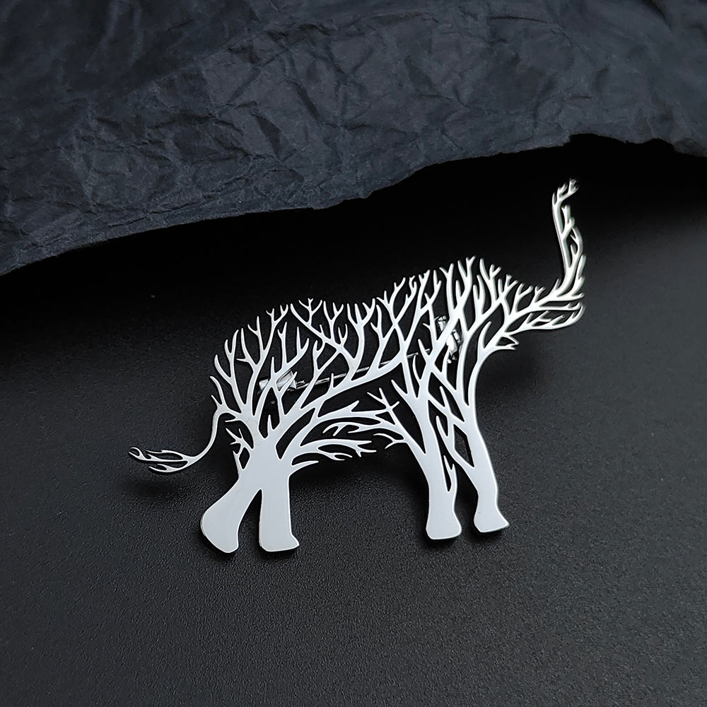 Elephant Brooch Pin