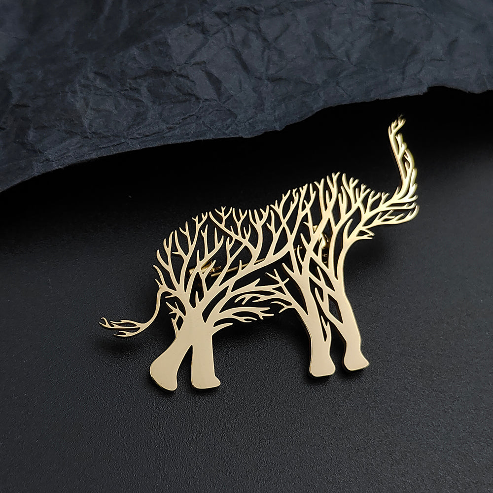 Elephant Brooch Pin