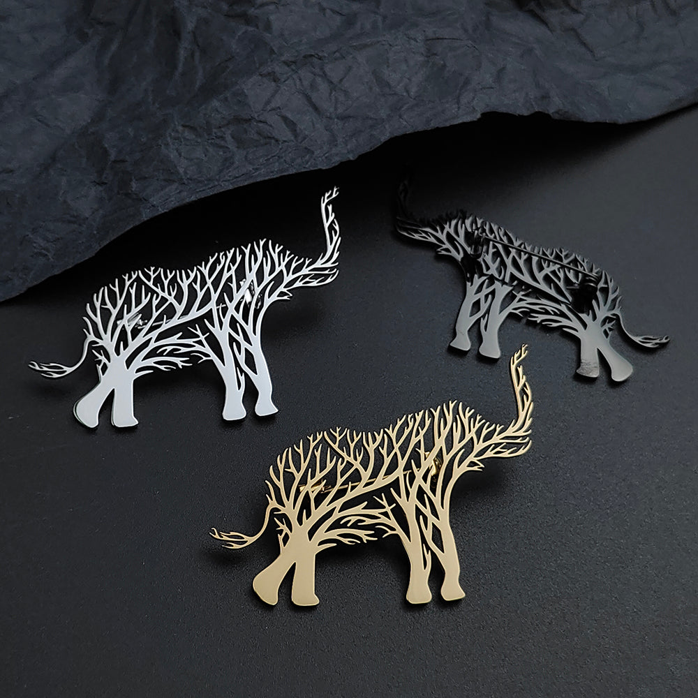 Elephant Brooch Pin