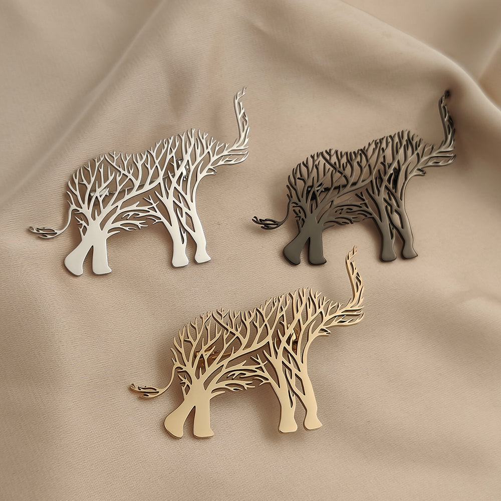 Elephant Brooch Pin