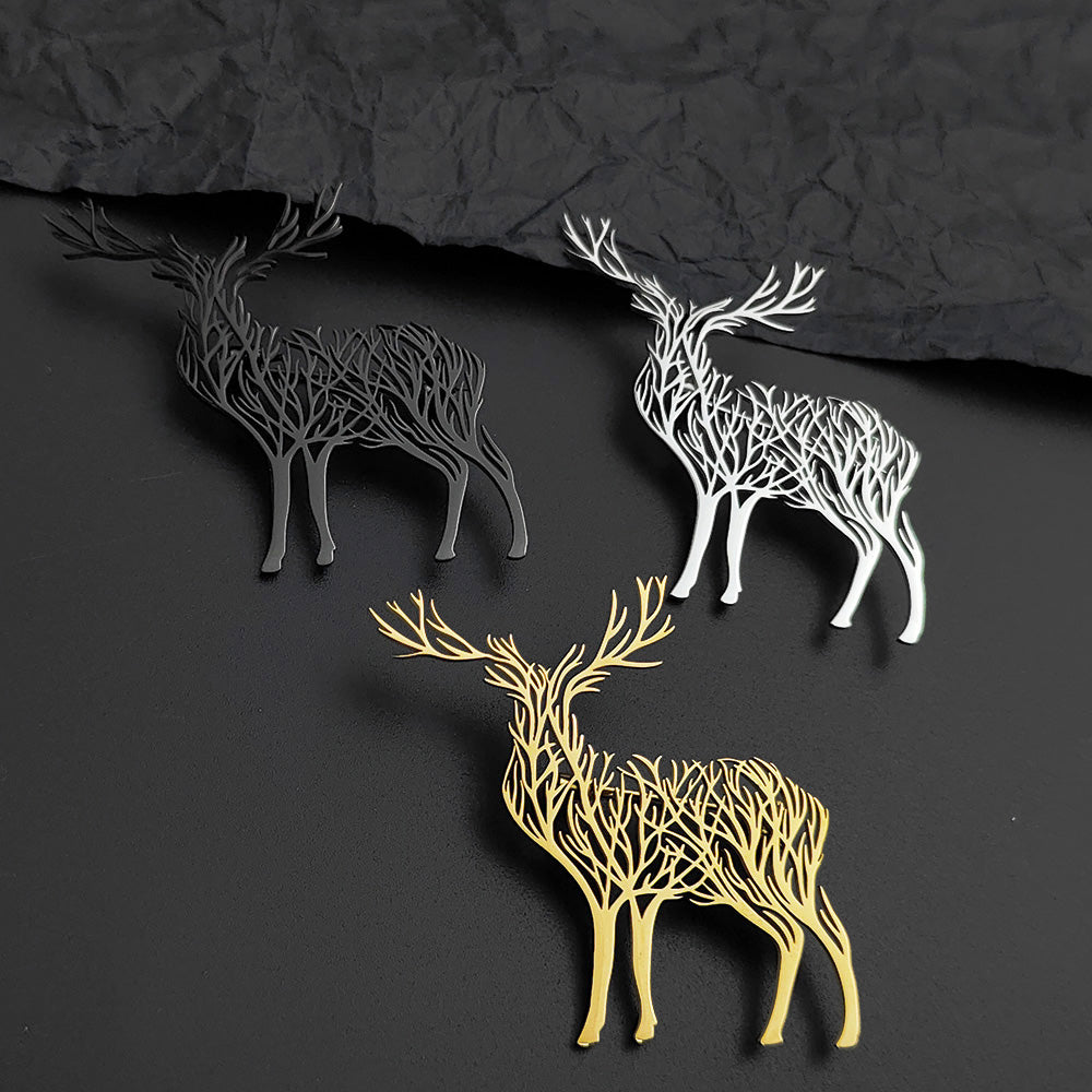Deer Brooch Pin