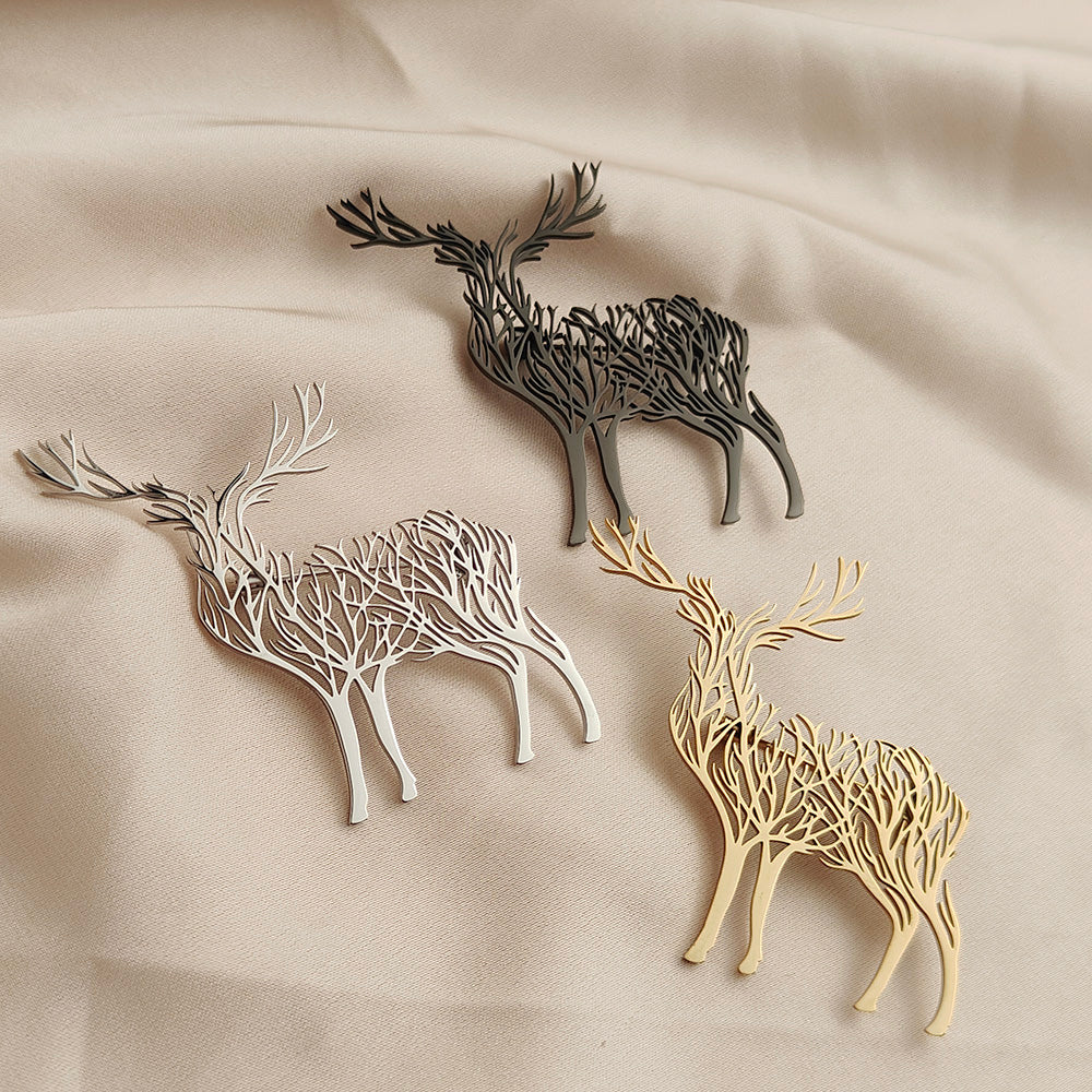Deer Brooch Pin