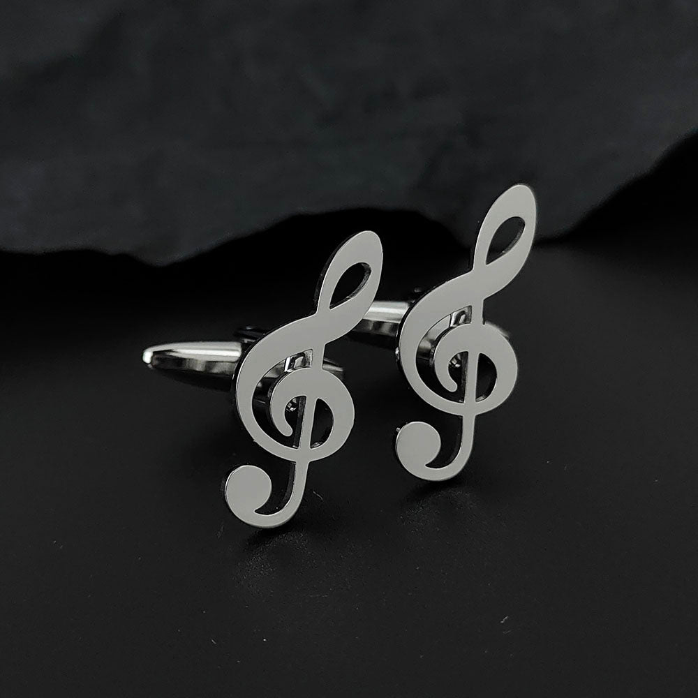 Treble Clef Cufflinks