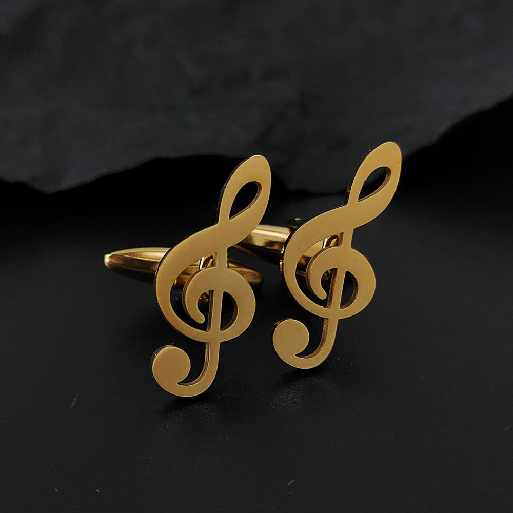 Treble Clef Cufflinks