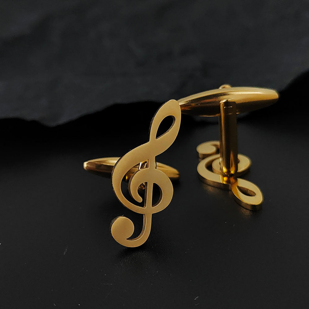 Treble Clef Cufflinks