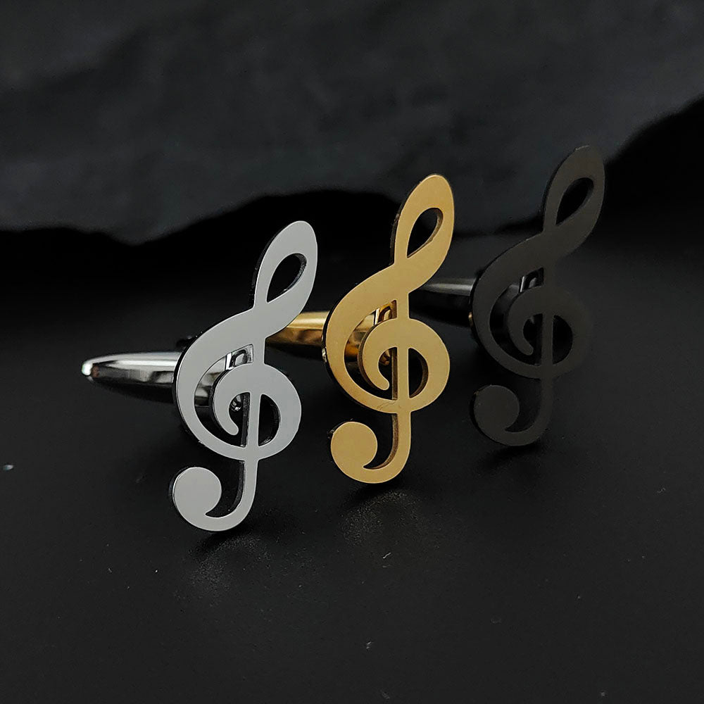 Treble Clef Cufflinks