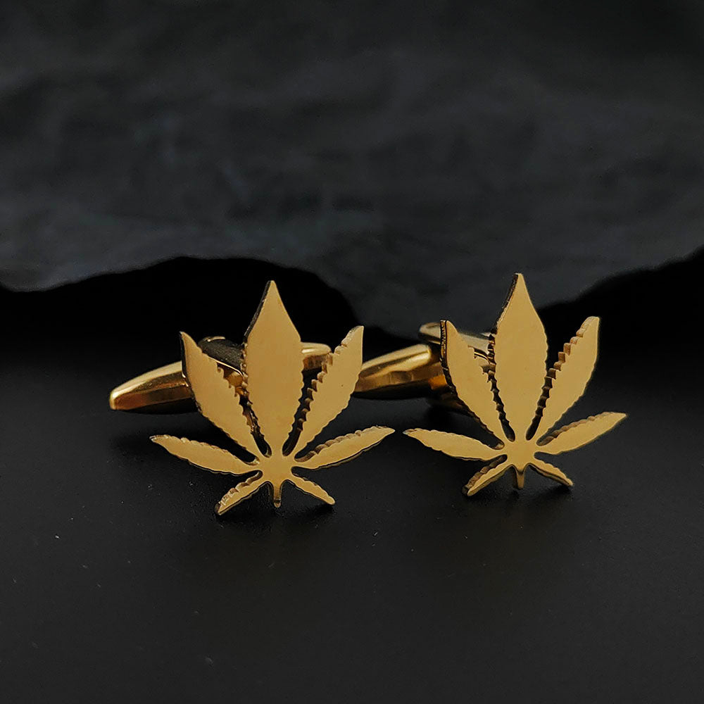 Leaf Cufflinks