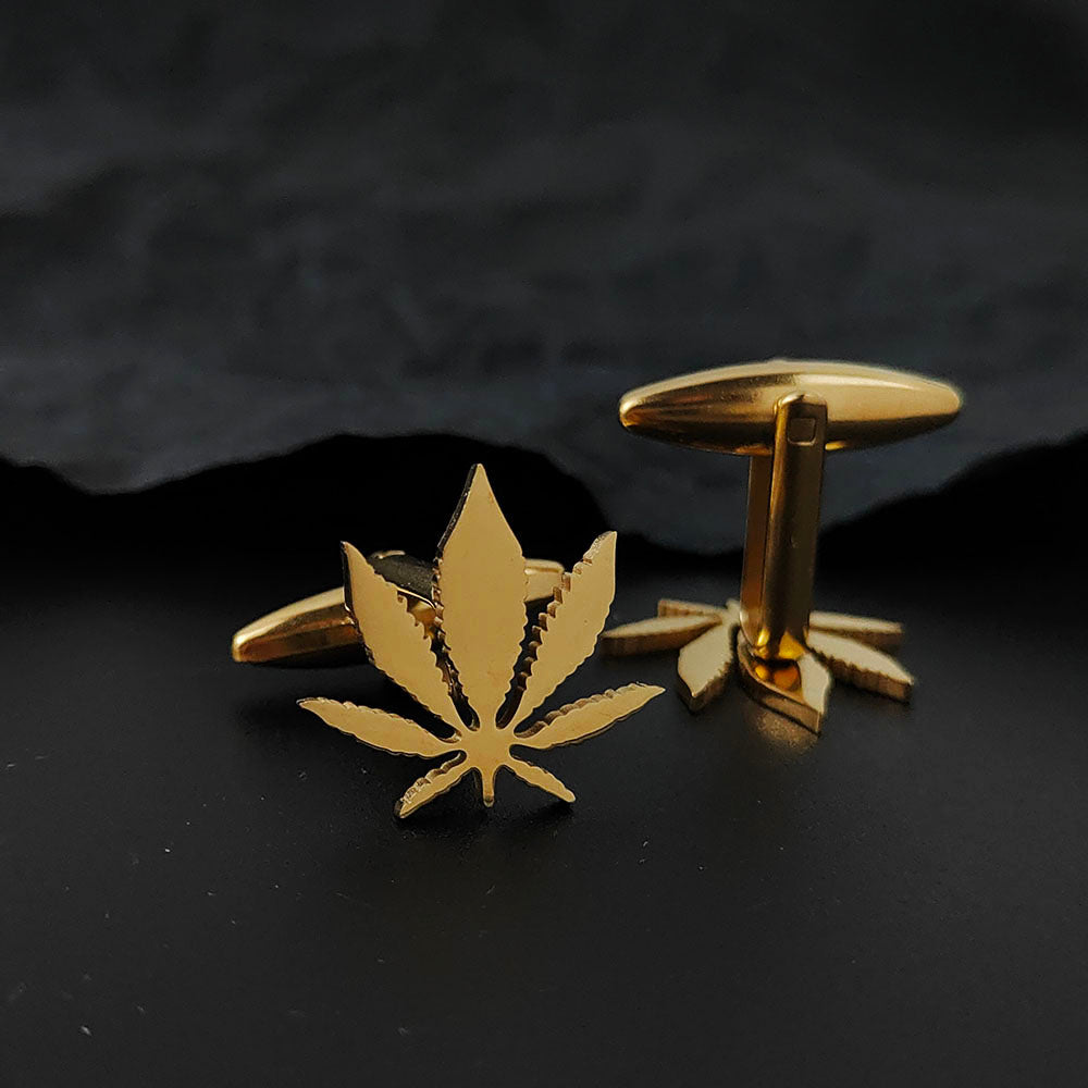 Leaf Cufflinks