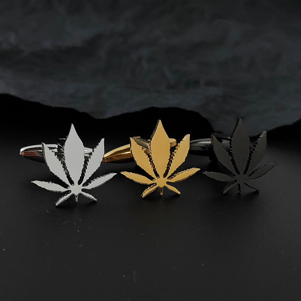 Leaf Cufflinks