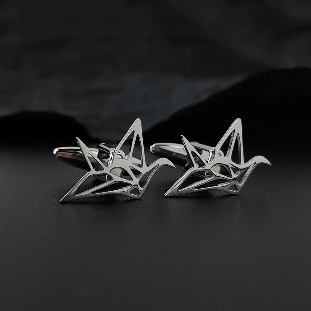 Paper Crane Cufflinks