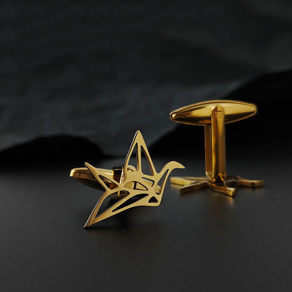 Paper Crane Cufflinks