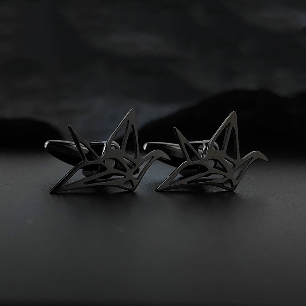Paper Crane Cufflinks