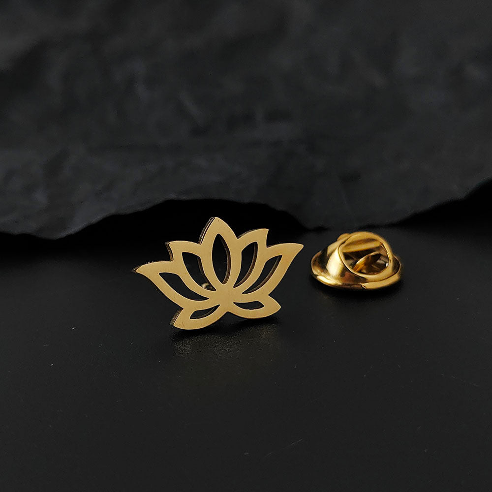 Lotus Brooch Pin