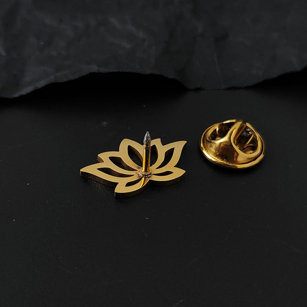 Lotus Brooch Pin