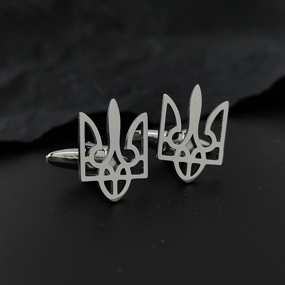 Ukraine Symbol Cufflinks