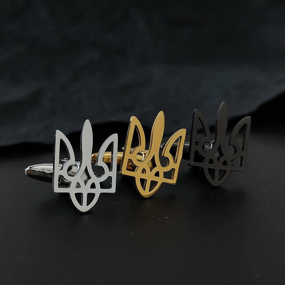 Ukraine Symbol Cufflinks